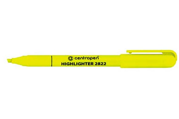 Zvýrazňovač Centropen 2822 / žlutá
