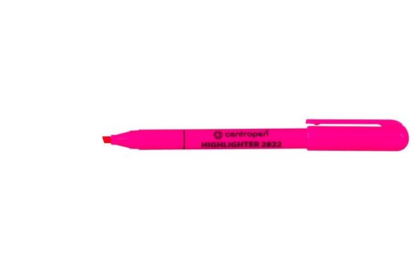 Zvýrazňovač Centropen 2822 / růžová