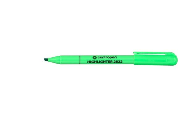 Zvýrazňovač Centropen 2822 / zelená