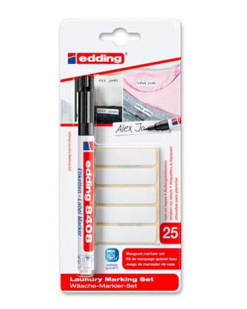 Popisovač Edding 8408 na textil - černá Popisovač Edding 8408 na textil - černá