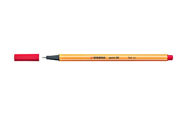 Liner STABILO® point 88 - červená