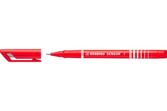 Liner STABILO sensor 189 - červená