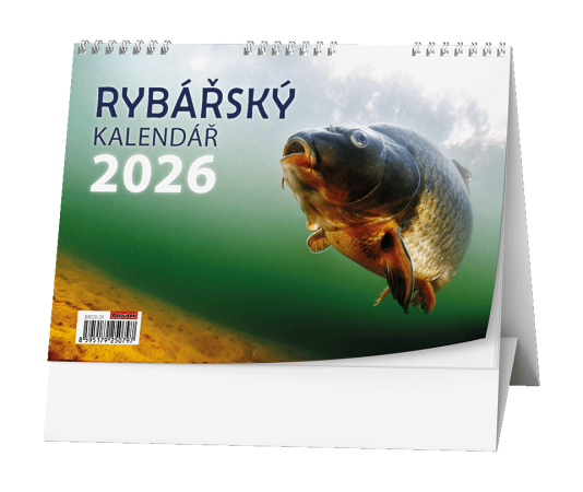 Kalendář stolní obrázkový Rybářský / BSC6