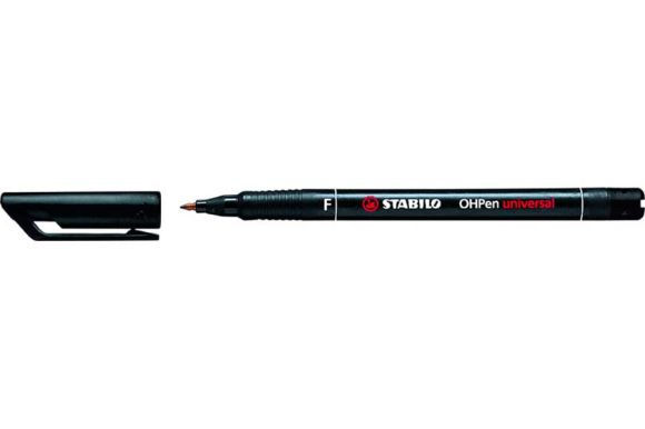Popisovač STABILO® OHPen universal - černá / F