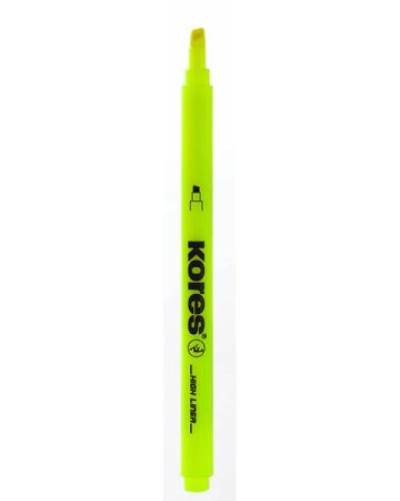 Zvýrazňovač Kores High Liner / žlutá