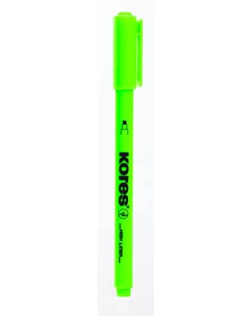 Zvýrazňovač Kores High Liner / zelená