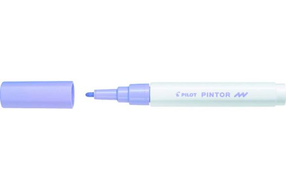 Popisovač Pilot Pintor F / pastelově fialová