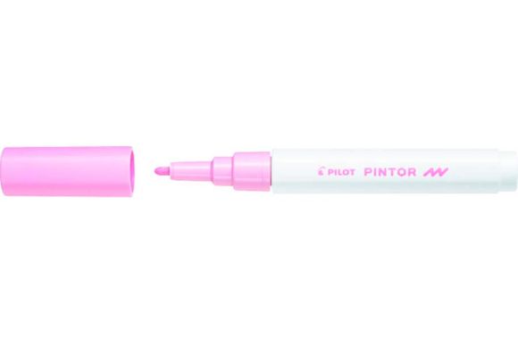 Popisovač Pilot Pintor F / pastelově růžová
