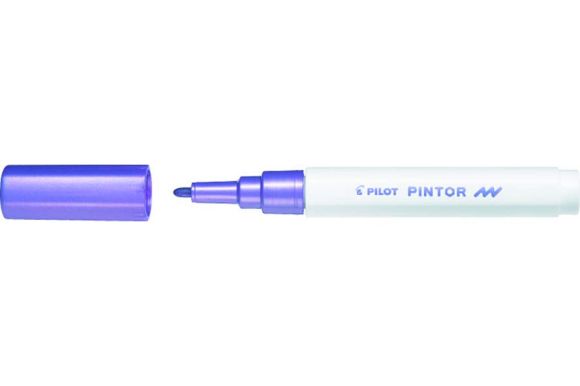 Popisovač Pilot Pintor F / metalická fialová