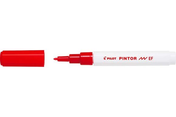 Popisovač Pilot Pintor EF / červená