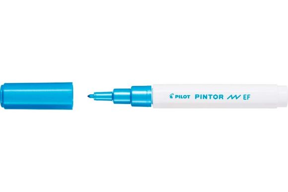 Pilot Pintor 4077 EF popisovač akryl metalický modrý