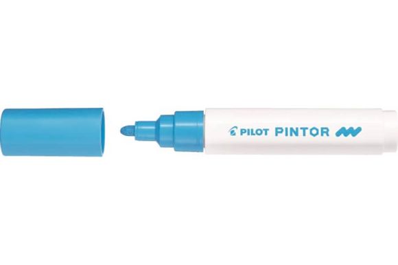 Pilot Pintor 4076 M popisovač světle modrý