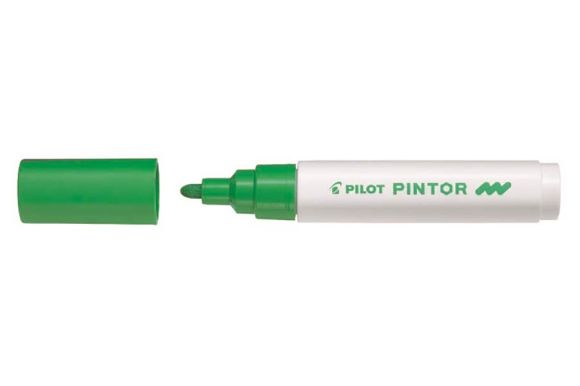 Popisovač Pilot Pintor M / světle zelená
