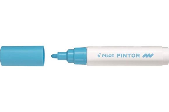 Popisovač Pilot Pintor M / pastelově modrá