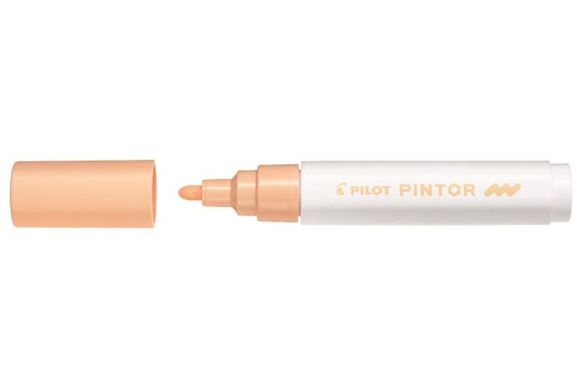 Popisovač Pilot Pintor M / pastelově oranžová