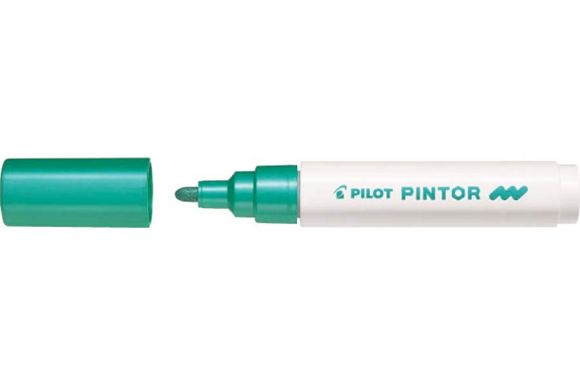 Pilot Pintor 4076 M popisovač metalický zelený