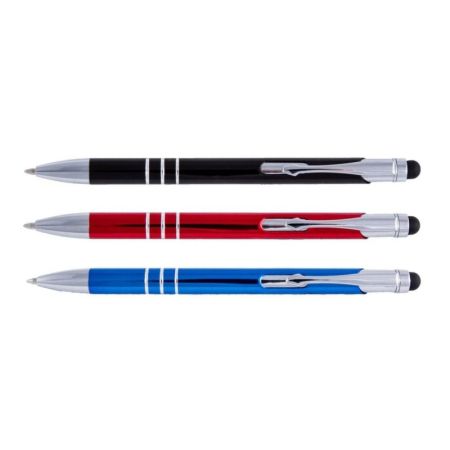 Kuličkové pero Concorde Soft se stylusem - barevný mix Kuličkové pero Concorde Soft se stylusem - barevný mix