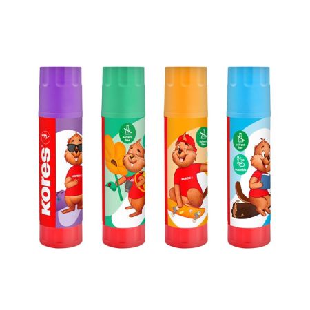 Lepicí tyčinka Kores 15 g - Bobřík mix Lepicí tyčinka Kores 15 g - Bobřík mix