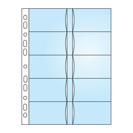 Závěsný obal Bantex - A4 silný / obal na 20 ks vizitek / 10 ks Závěsný obal Bantex - A4 silný / obal na 20 ks vizitek / 10 ks