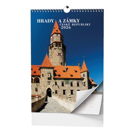 Kalendář nástěnný - Hrady a zámky ČR / BNS1 Kalendář nástěnný - Hrady a zámky ČR / BNS1