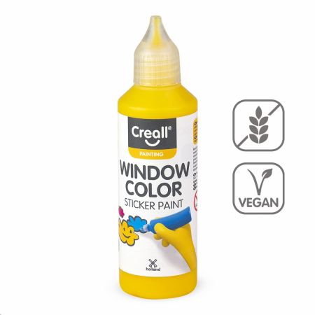 Barva na sklo Creall Widow Color - 80 ml / žlutá Barva na sklo Creall Widow Color - 80 ml / žlutá