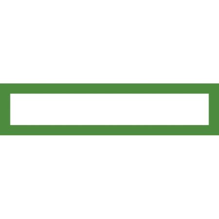 Magnetický informační rámeček LEAN A4/A3 - 317 x 75 mm / zelená / 10 ks Magnetický informační rámeček LEAN A4/A3 - 317 x 75 mm / zelená / 10 ks