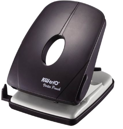 Kancelářský děrovač KW Trio Vortex 40 / černá - 40 listů