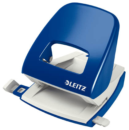 Kancelářský děrovač Leitz NeXXt 5008 / modrá - 30 listů