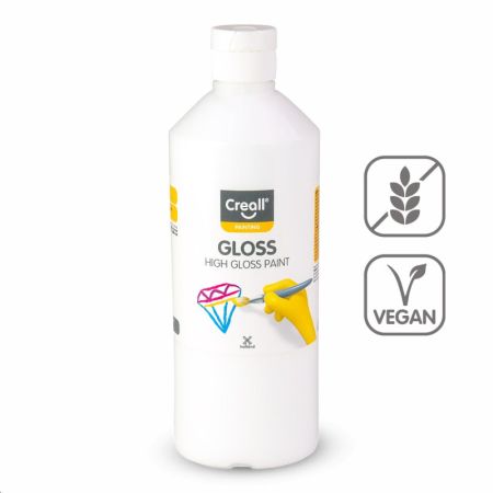 Barva s vysokým leskem Creall Gloss - 500 ml / bílá