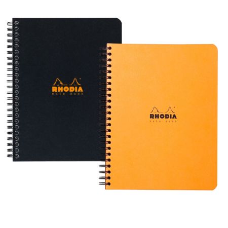 Blok kroužkový Clairefontaine Rhodia A5+ - čtvereček / 80 listů / mix barev Blok kroužkový Clairefontaine Rhodia A5+ - čtvereček / 80 listů / mix barev