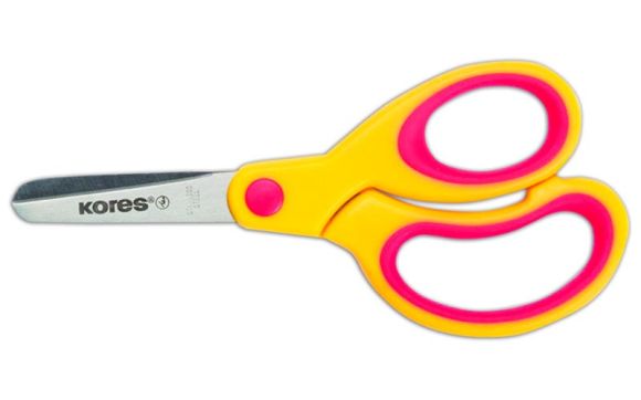 Nůžky Kores dětské 13 cm zaoblené špičky děti od 4 let