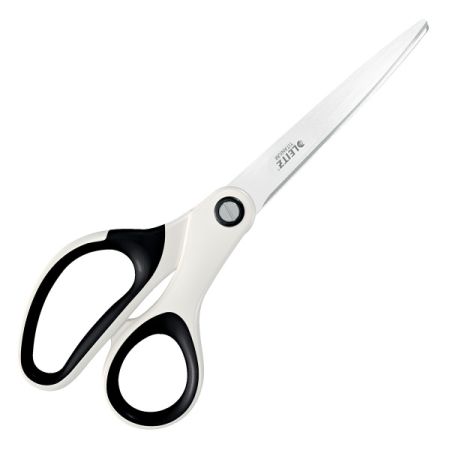 Nůžky Leitz WOW kancelářské titanové 20,5 cm / bílo-šedá