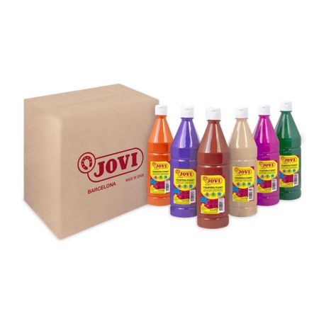 Tekuté temperové barvy JOVI PREMIUM - 6 x 1000 ml Tekuté temperové barvy JOVI PREMIUM - 6 x 1000 ml