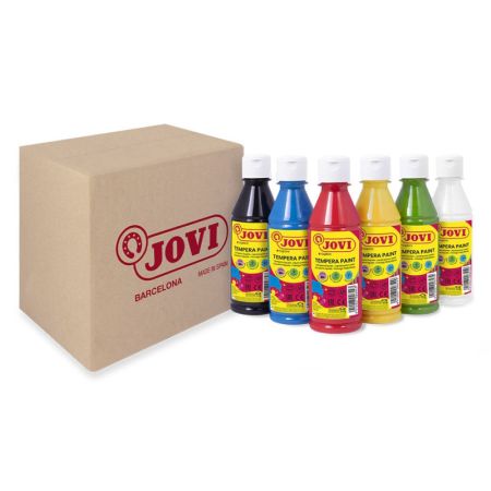 Tekuté temperové barvy JOVI PREMIUM - 6 x 250 ml Tekuté temperové barvy JOVI PREMIUM - 6 x 250 ml