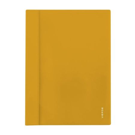 Rychlovazač A4 VERDE s kapsou - hořčicová Rychlovazač A4 VERDE s kapsou - hořčicová