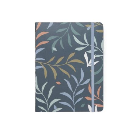 Blok Filofax Notebook Botanical modrá - A5/56l Blok Filofax Notebook Botanical modrá - A5/56l
