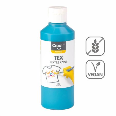 Textilní barva Creall Tex - 250 ml / tyrkysová Textilní barva Creall Tex - 250 ml / tyrkysová