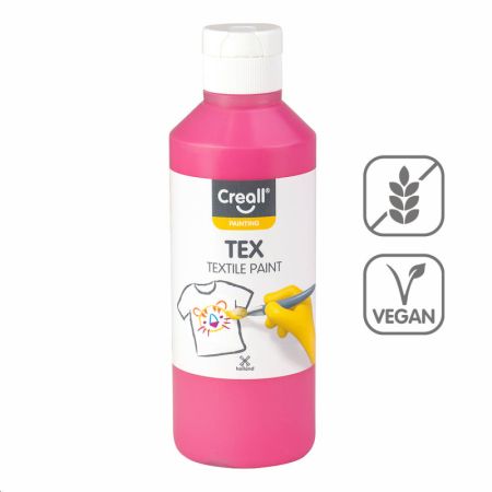 Textilní barva Creall Tex - 250 ml / růžová Textilní barva Creall Tex - 250 ml / růžová