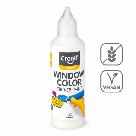Barva na sklo Creall Widow Color - 80 ml / bílá Barva na sklo Creall Widow Color - 80 ml / bílá
