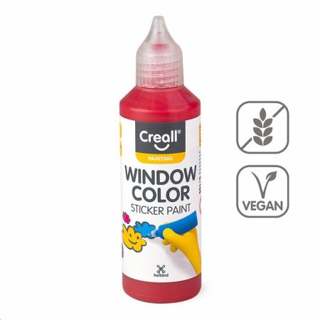 Barva na sklo Creall Widow Color - 80 ml / červená