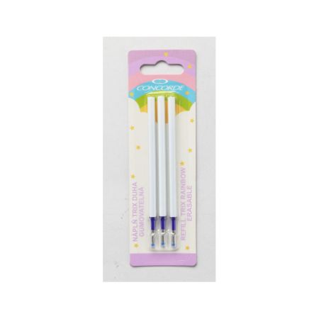 Náplň CONCORDE Trix gumovací - modrá / 3 ks Náplň CONCORDE Trix gumovací - modrá / 3 ks