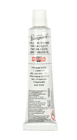 Temperová barva - běloba titanová / tuba 16 ml