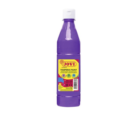 Tekuté temperové barvy JOVI v lahvi - 500 ml / fialová