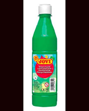 Tekuté temperové barvy JOVI PREMIUM v lahvi - 500 ml / sv.zelená