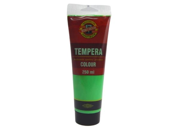 Temperová barva - zeleň světlá / tuba 250 ml