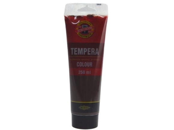 Temperová barva - hnědá / tuba 250 ml