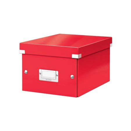 Krabice Leitz Click & Store - S malá / červená Krabice Leitz Click & Store - S malá / červená
