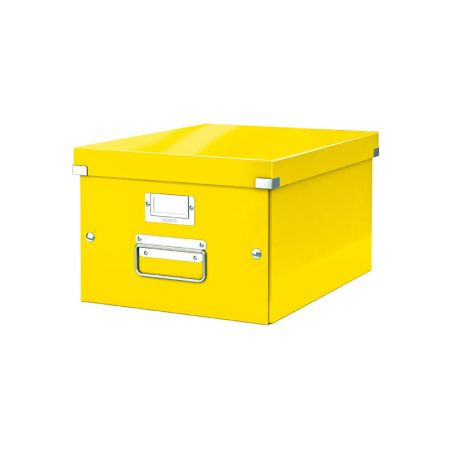 Krabice Leitz Click & Store - M střední / žlutá