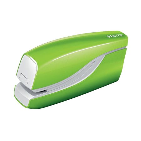 Kancelářský sešívač Leitz WOW elektrický 5566 / zelená - 10 listů