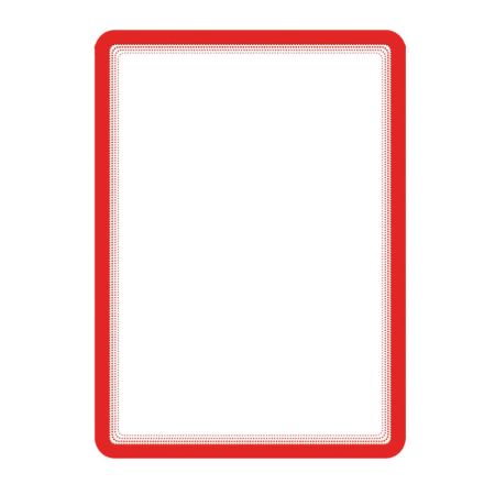 Kapsy magnetické Magneto - A4 / červená / 2 ks